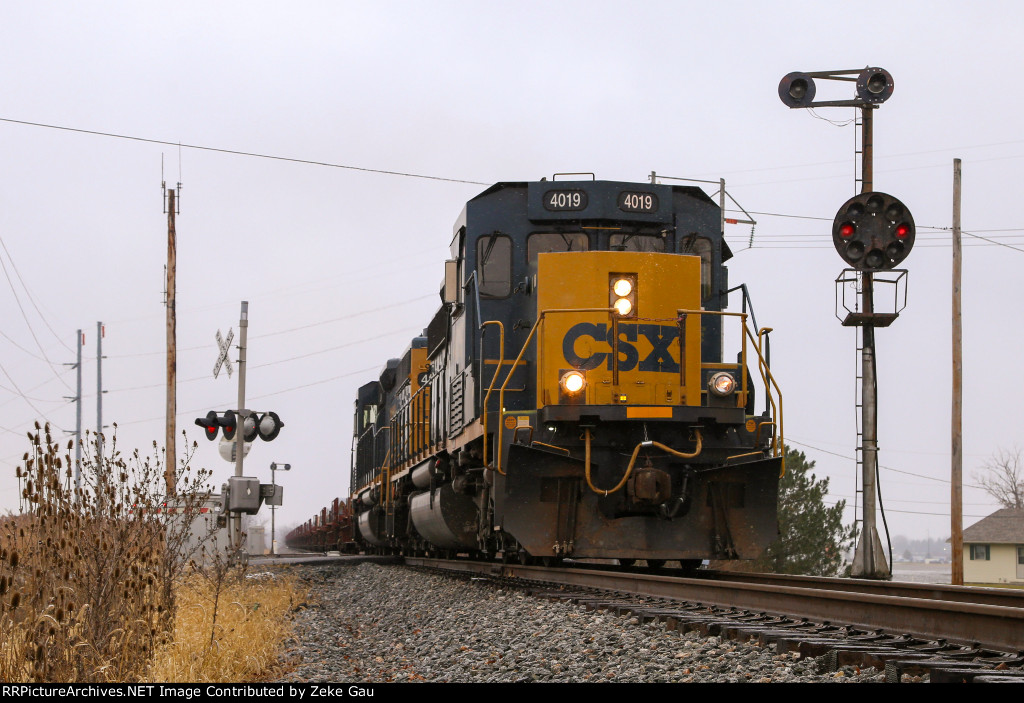 K597 - CSX 4019 - Kleman